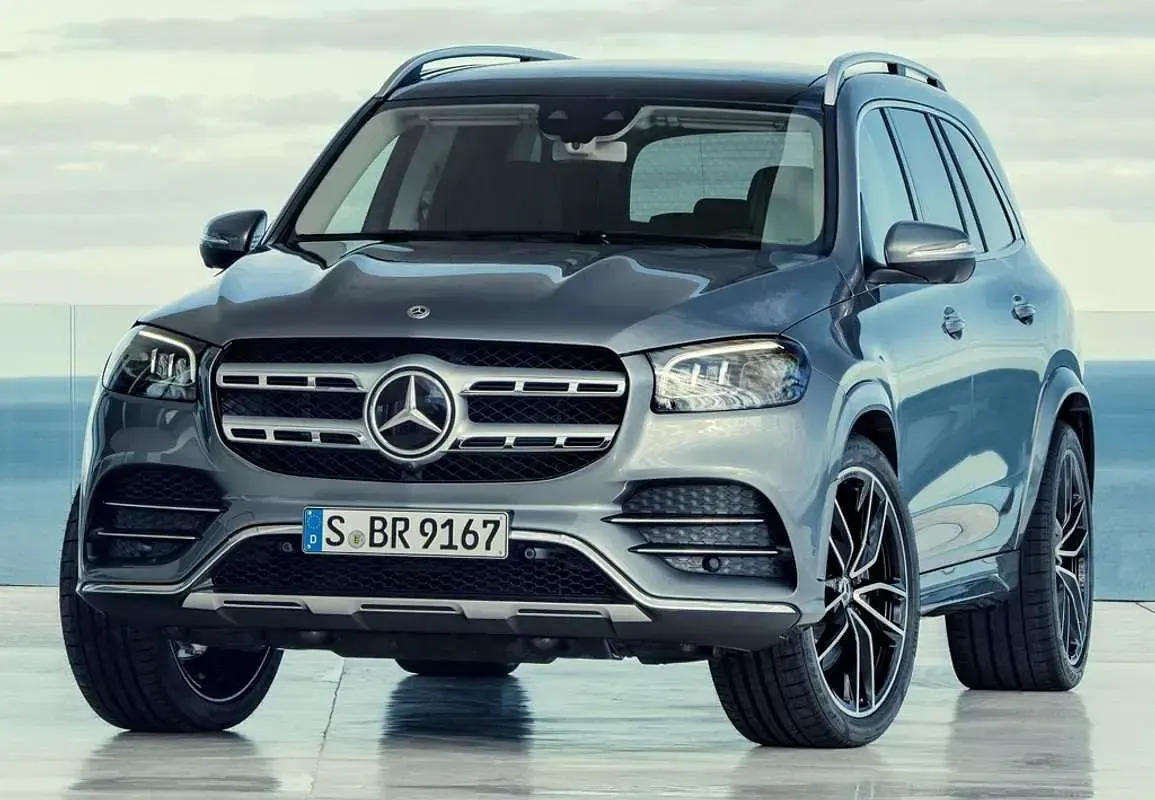 Usado Mercedes GLS350 286 CV (210 kW) 2020 Gris SUV