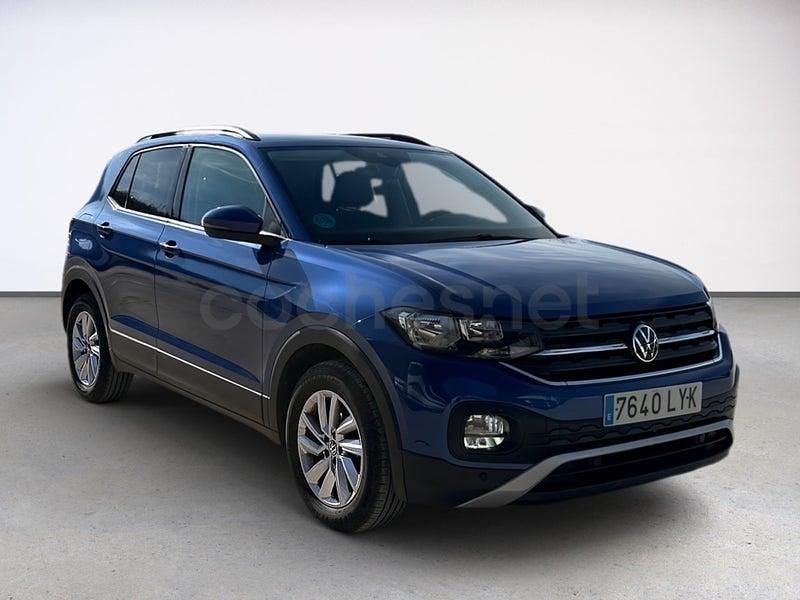 Usado VW T-Cross Advance 95 CV (69 kW) 2022 Azul SUV