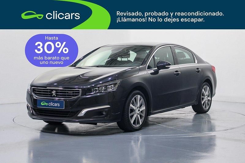 Usado Peugeot 508 GT-line 150 CV (110 kW) 2016 Gris Berlina