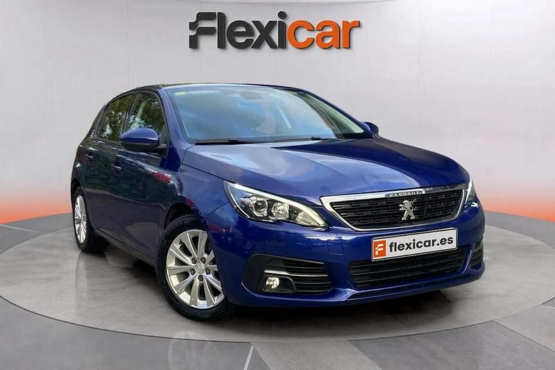 Usado Peugeot 308 Access 131 CV (96 kW) 2020 Azul Berlina