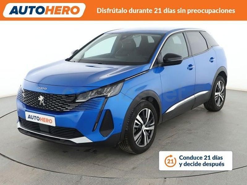 Usado Peugeot 3008 Allure 131 CV (96 kW) 2022 Azul SUV