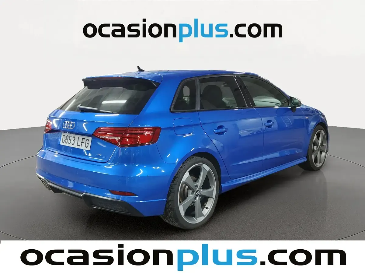 Usado Audi A3 Sportback S-Line 150 CV (110 kW) 2020 Azul Utilitario