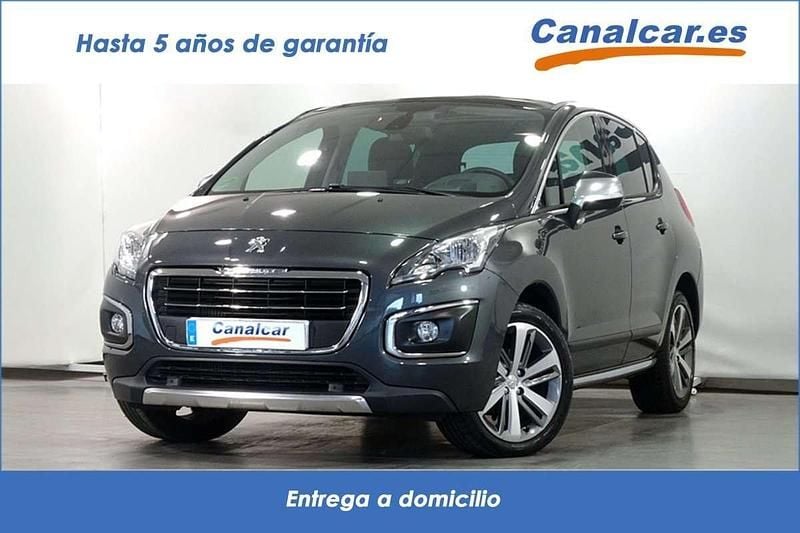 Gris Usado 2015 Peugeot 3008 Allure Monovolumen | 9591 € (Precio justo) - Imagen 1/4