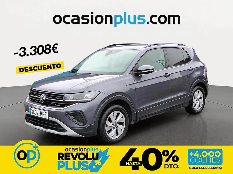 Usado VW T-Cross Life 116 CV (85 kW) 2024 Gris SUV