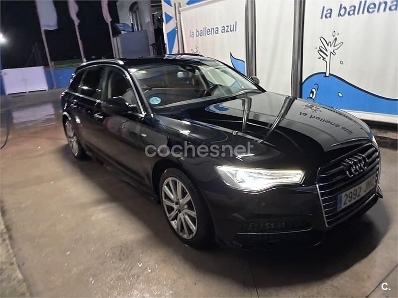Usado Audi A6 190 CV (139 kW) 2016 Negro Familiar