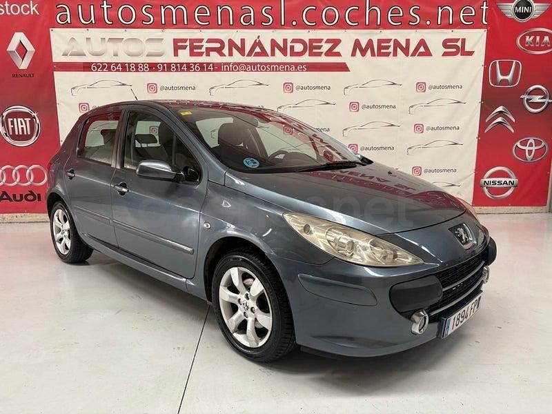 Usado Peugeot 307 143 CV (105 kW) 2007 Azul Berlina