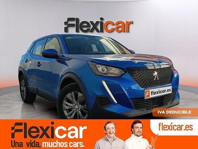 Usado Peugeot 2008 Active 100 CV (73 kW) 2020 Azul SUV