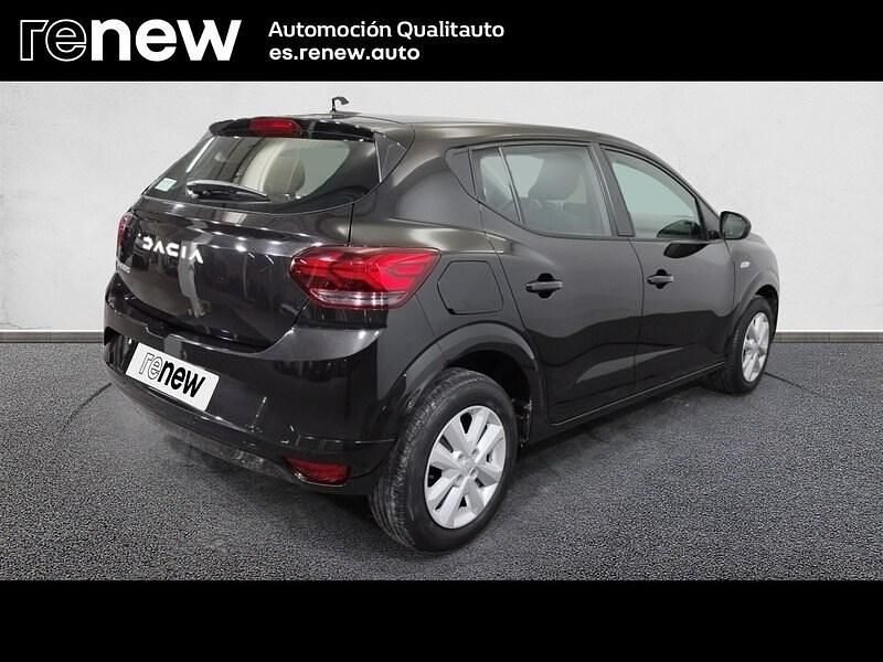 Usado Dacia Sandero Expression 100 CV (73 kW) 2024 Negro Berlina