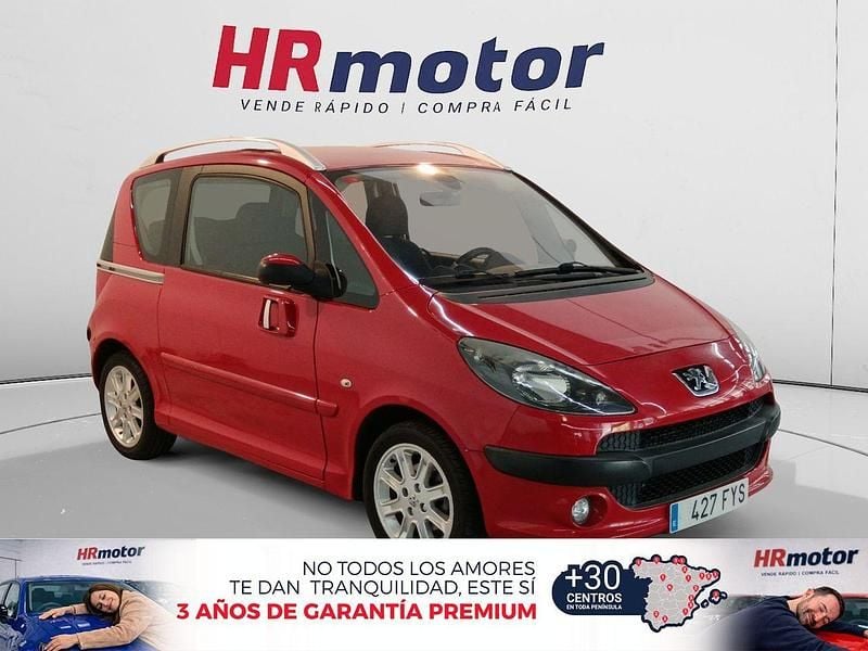 Usado Peugeot 1007 70 CV (51 kW) 2007 Rojo Monovolumen