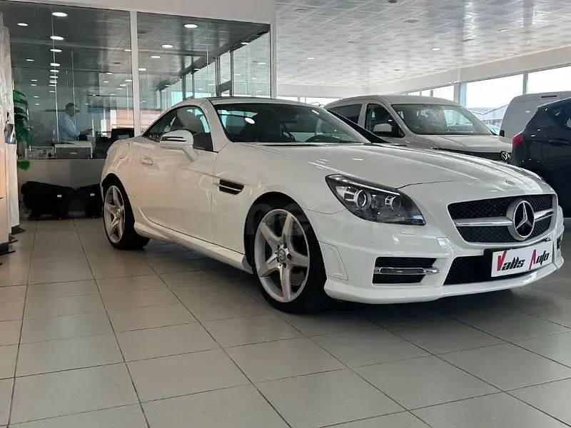 Usado Mercedes SLK250 204 CV (150 kW) 2013 Blanco Descapotable