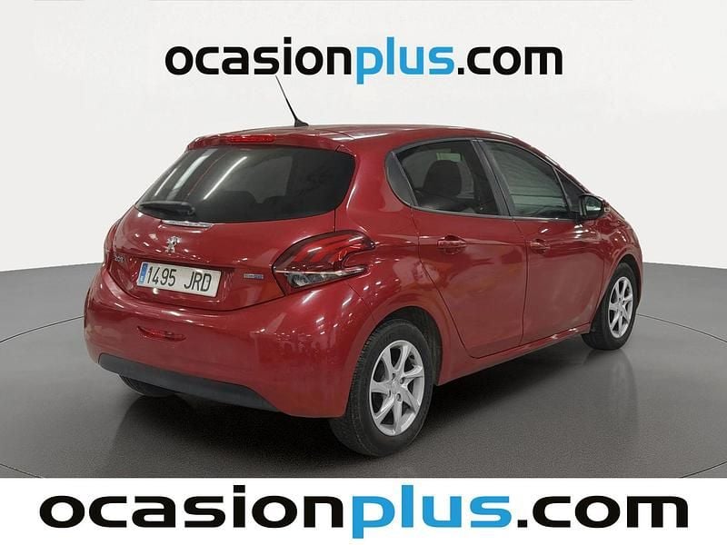 Usado Peugeot 208 Active 75 CV (55 kW) 2016 Rojo Utilitario