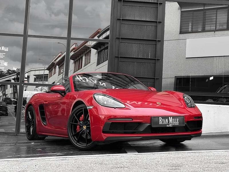 Usado Porsche Boxster GTS 366 CV (269 kW) 2018 Rojo Descapotable