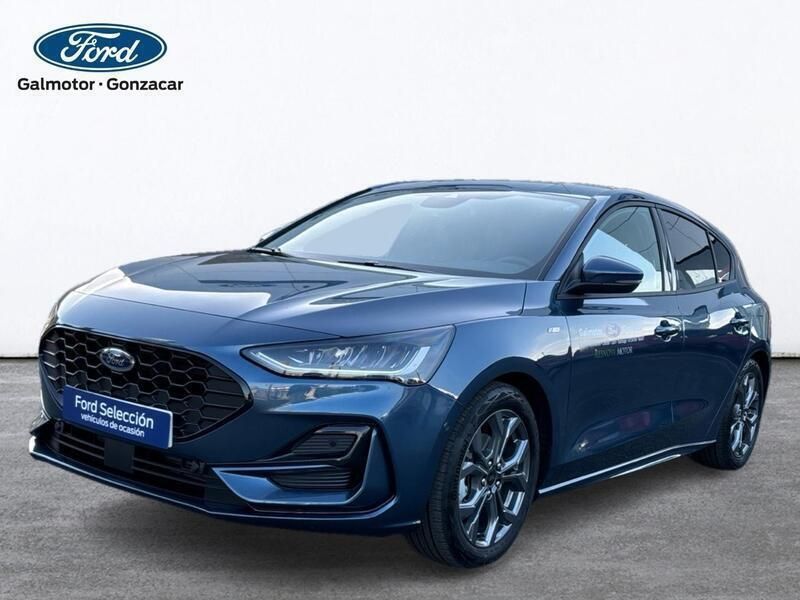 Azul chrome (metalizado) Usado 2025 Ford Focus ST-Line X Utilitario | 26.400 € (Un poco caro) - Imagen 1/4