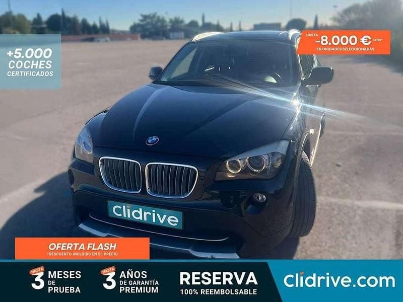 Usado BMW X1 204 CV (150 kW) 2010 Negro SUV