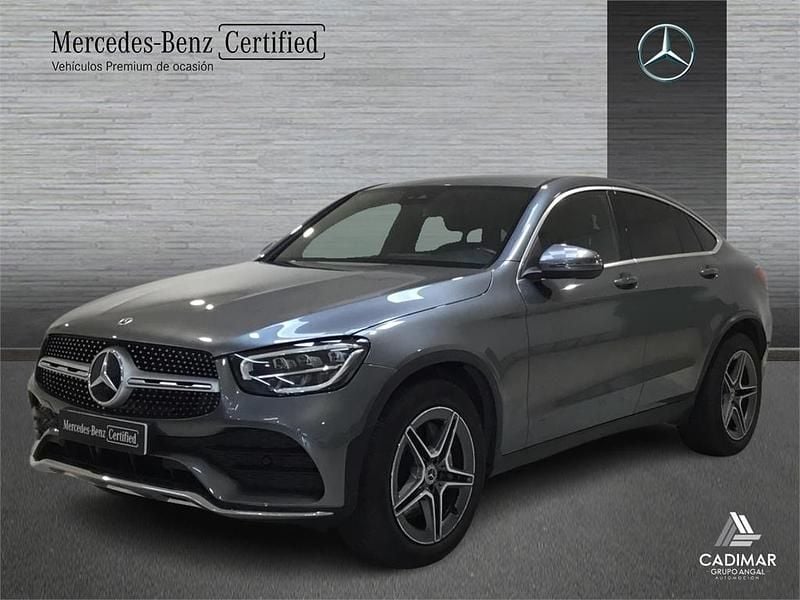 Gris Usado 2021 Mercedes GLC300 SUV | 41.500 € (Precio justo) - Imagen 1/4