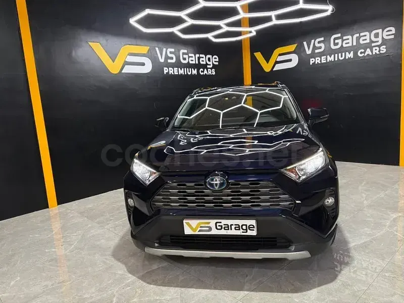 Käytetty Toyota RAV4 Hybrid Business Edition 222 HP (163 kW) 2021 Sininen Katumaasturi