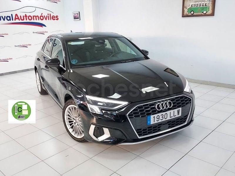 Usado Audi A3 Advanced Plus 116 CV (85 kW) 2020 Negro Berlina