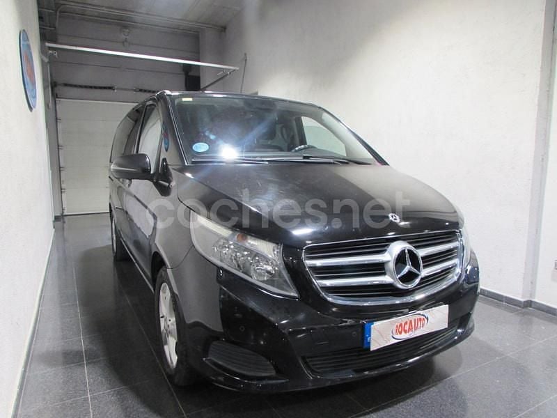 Usado Mercedes V220 Avantgarde 163 CV (119 kW) 2017 Negro Monovolumen