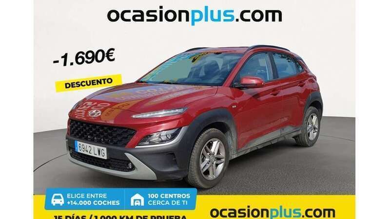 Burdeos Usado 2022 Hyundai Kona SUV | 16.900 € (Precio justo) - Imagen 1/4