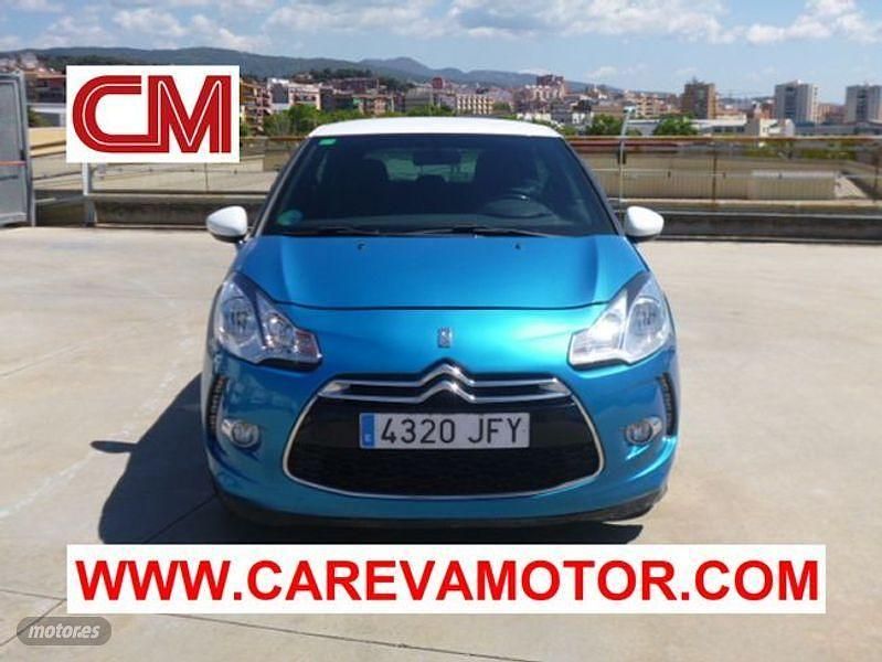 Usado Citroën DS3 81 CV (59 kW) 2015 Azul Berlina