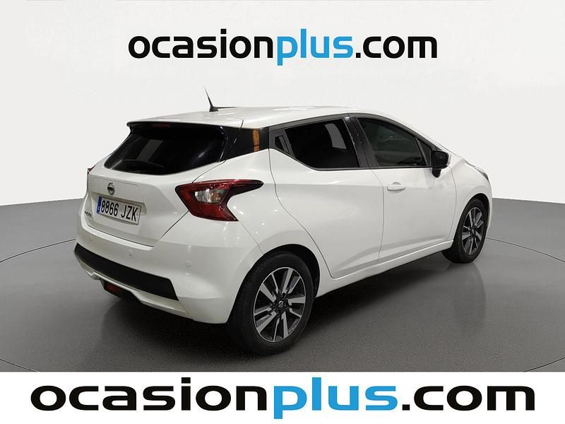 Usado Nissan Micra Acenta 71 CV (52 kW) 2017 Blanco Utilitario