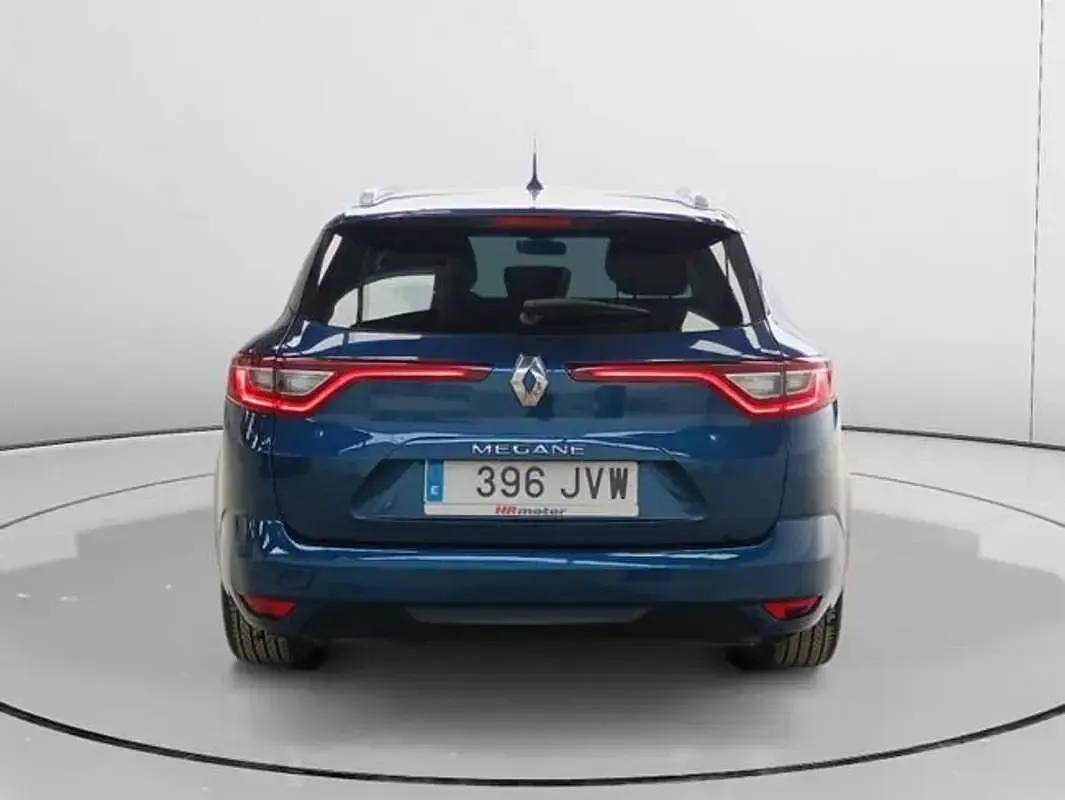 Usado Renault Mégane GrandTour Intens 101 CV (74 kW) 2016 Azul Familiar