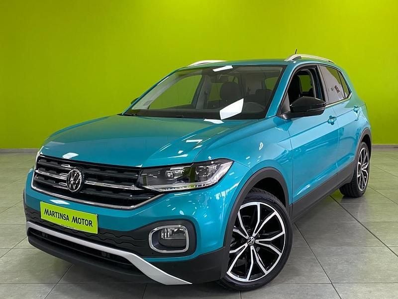 Azul Usado 2022 VW T-Cross Sportline SUV | 23.300 € (Caro) - Imagen 1/4