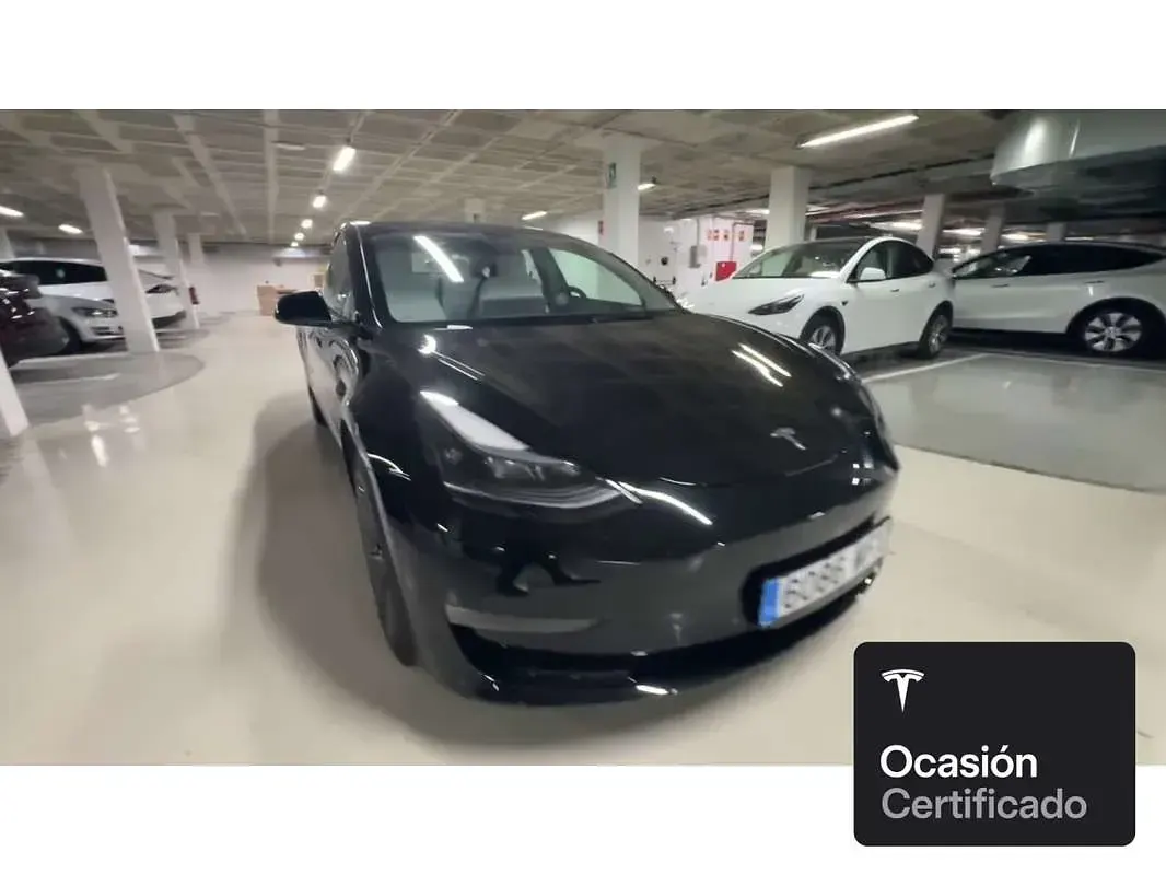 Usado Tesla Model 3 Long Range AWD 238 kW (324 CV) 2023 Negro Berlina