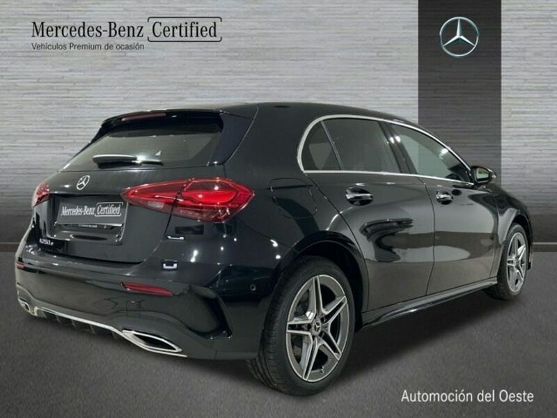 Usado Mercedes A250 AMG line 218 CV (160 kW) 2024 Negro Berlina