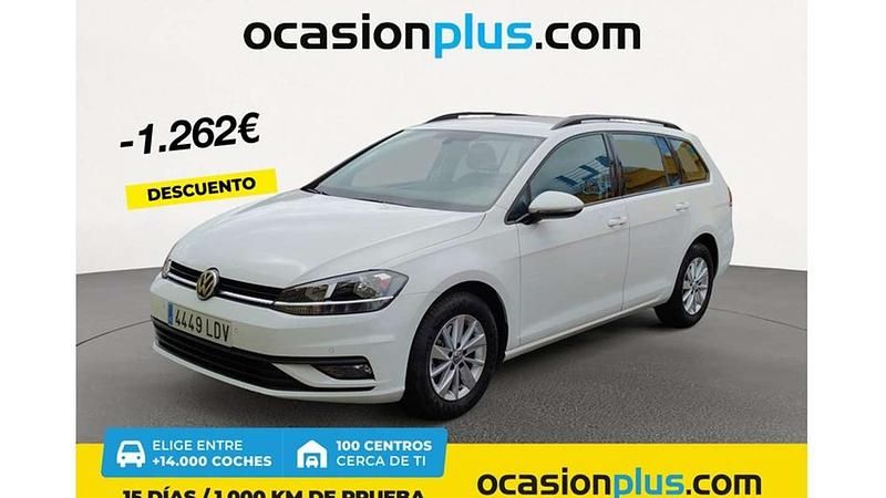 Blanco Usado 2020 VW Golf VII Edition Familiar | 12.628 € (Precio justo) - Imagen 1/4