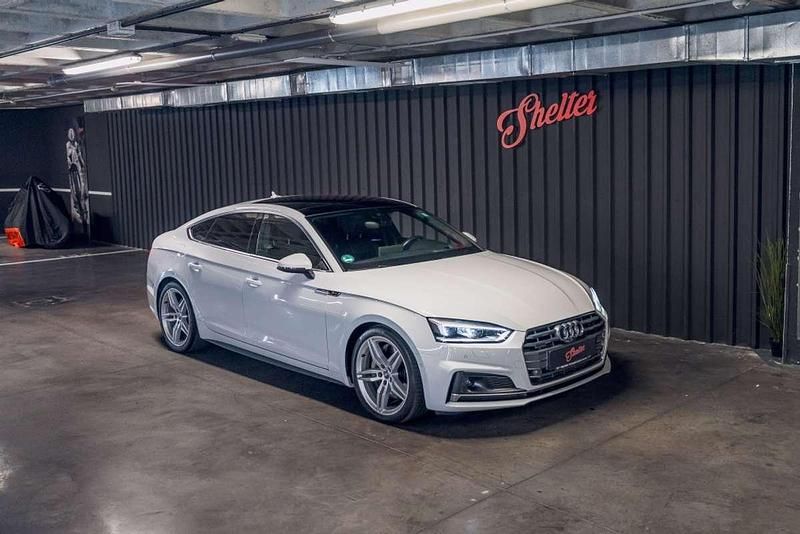 Usado Audi A5 S-Line 286 CV (210 kW) 2019 Blanco Coupe