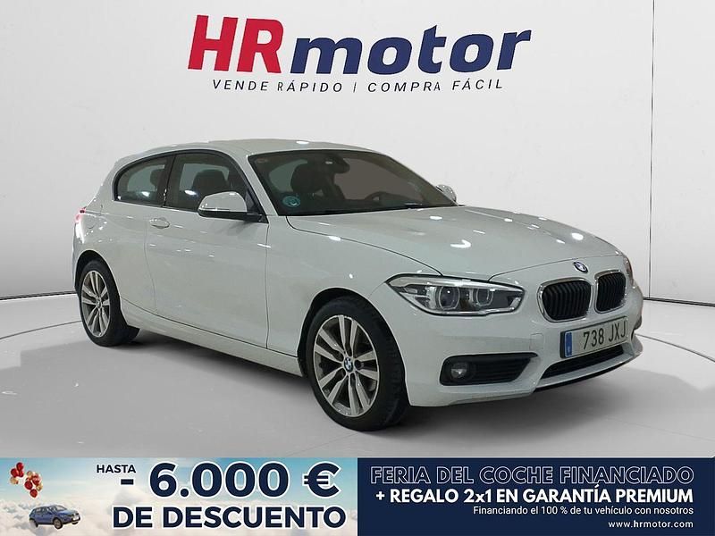 Blanco Usado 2017 BMW 116 Advantage Utilitario | 14.290 € (Precio justo) - Imagen 1/4