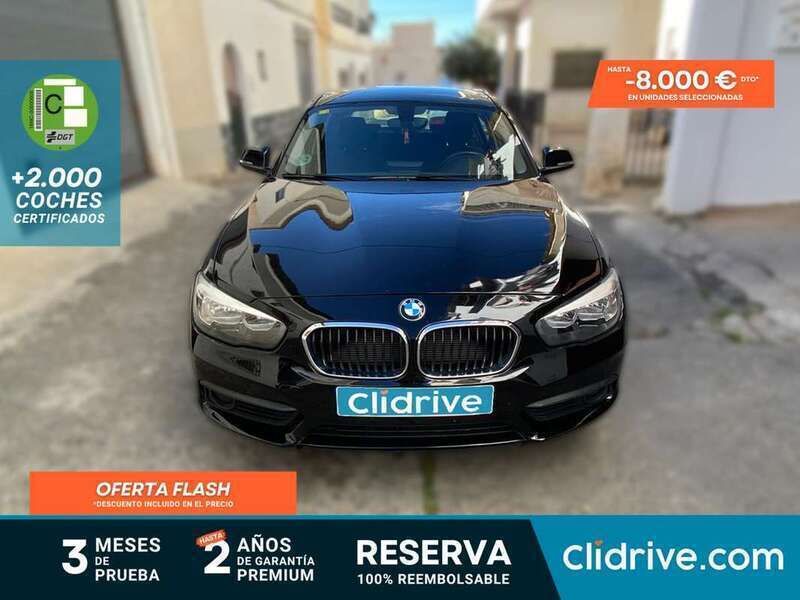 Negro Usado 2017 BMW 118 Utilitario | 14.690 € (Precio justo) - Imagen 1/3