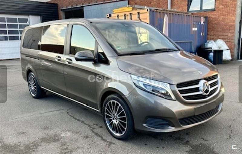 Usado Mercedes V250 Avantgarde 204 CV (150 kW) 2017 Beige Monovolumen