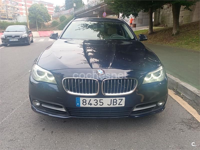 Usado BMW 520 Comfort Edition 184 CV (135 kW) 2015 Azul Familiar