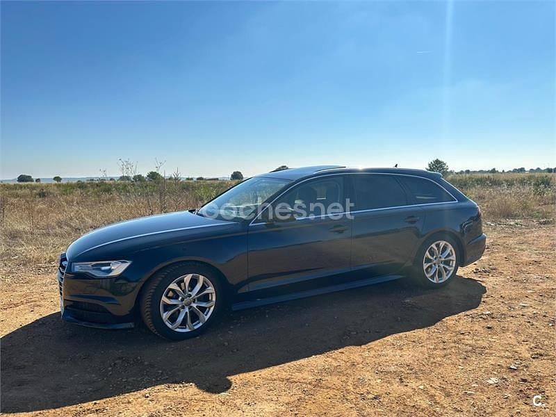 Usado Audi A6 190 CV (139 kW) 2017 Negro Familiar