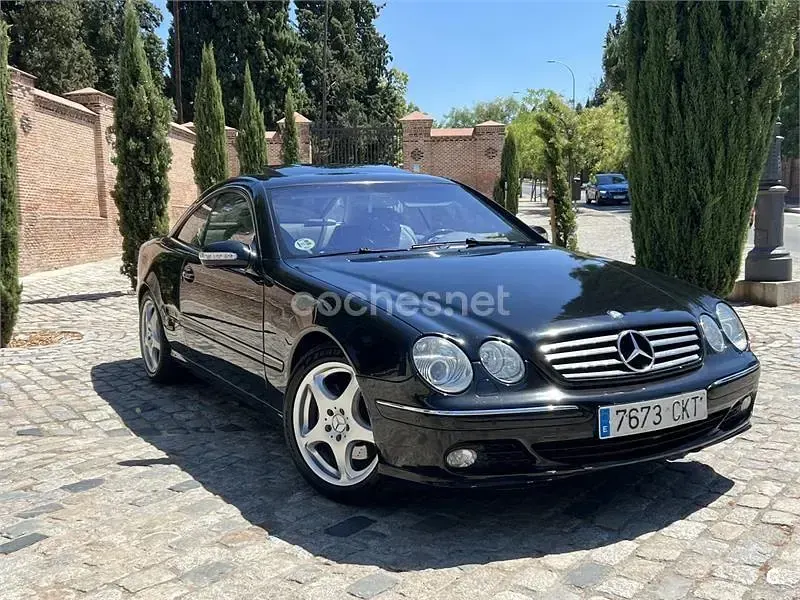 Usado Mercedes CL500 306 CV (225 kW) 2003 Negro Coupe