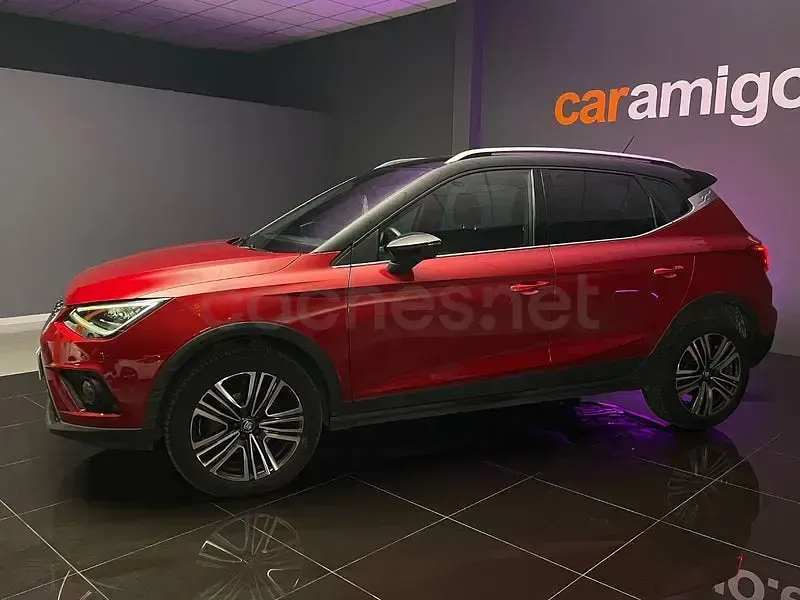 Usado Seat Arona Ecomotive 95 CV (69 kW) 2019 Granate SUV