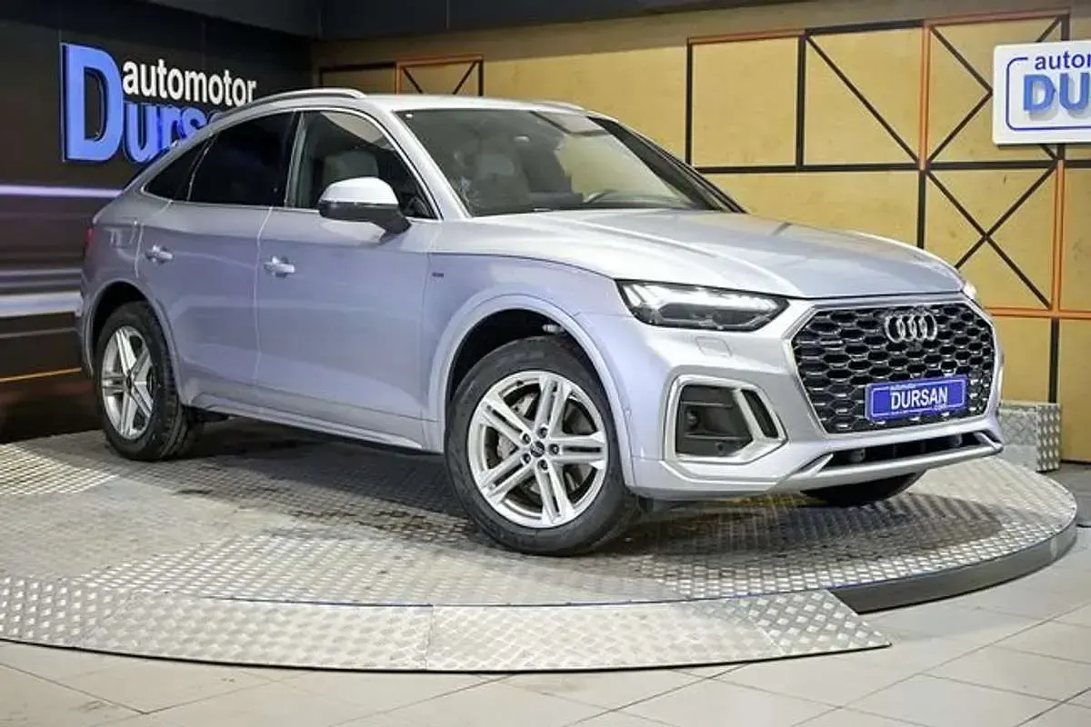 Usado Audi Q5 S-Line 207 CV (152 kW) 2022 Gris SUV
