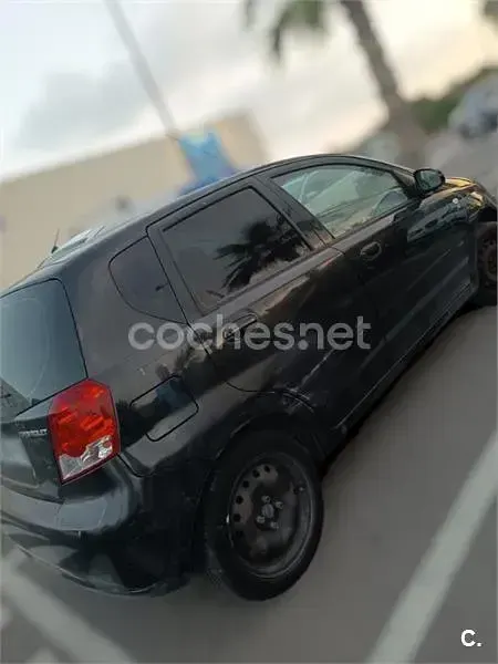 Usado Chevrolet Kalos SE 94 CV (69 kW) 2007 Negro Berlina