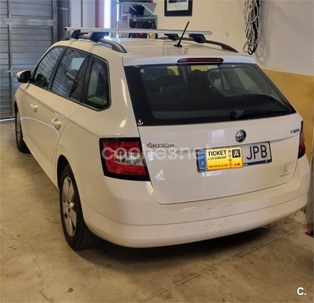 Brugt Skoda Fabia Active 90 HK (66 kW) 2016 Hvid Stationcar