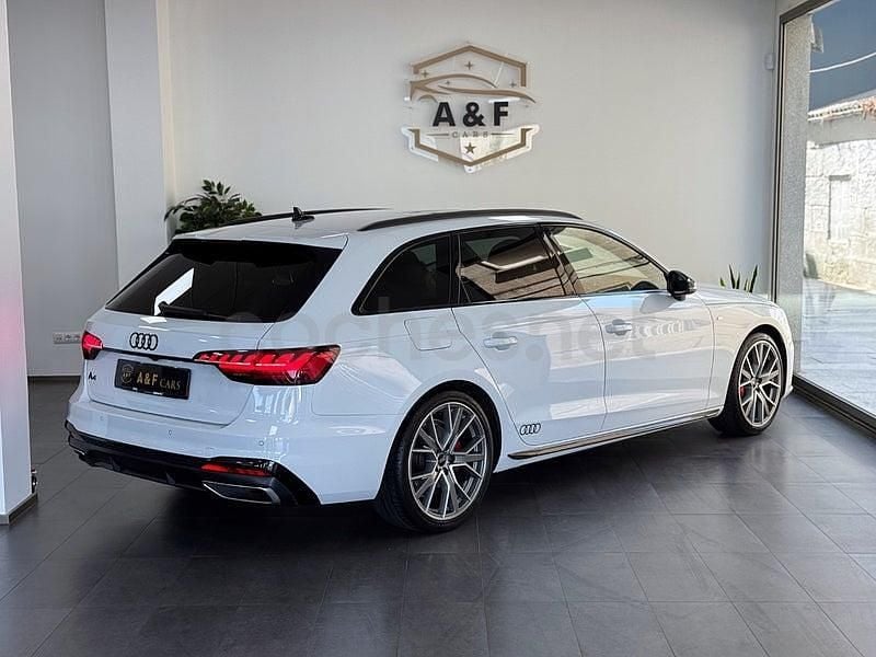 Usado Audi A4 S-Line 204 CV (150 kW) 2022 Blanco Familiar