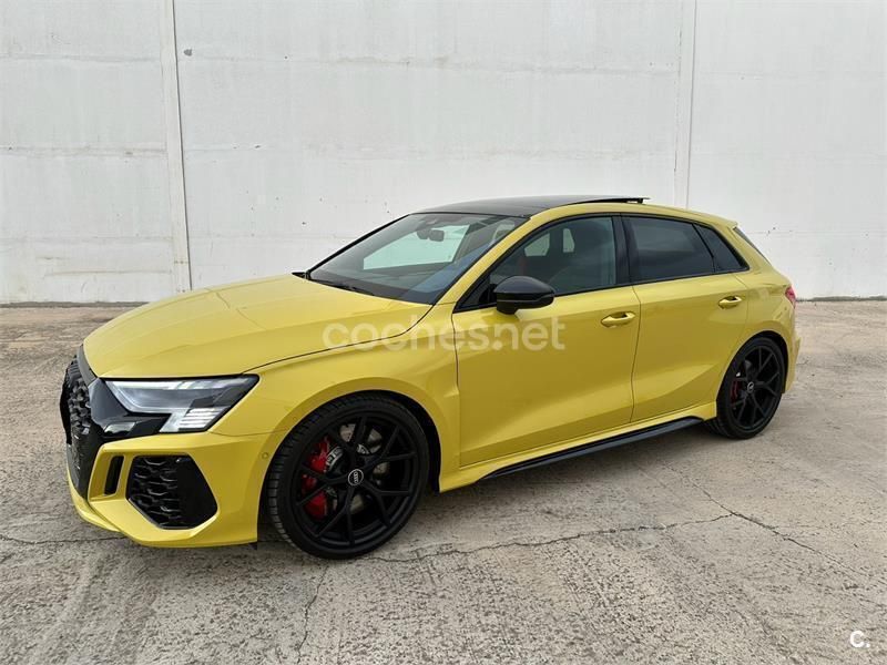 Amarillo Usado 2023 Audi RS3 Sportback Utilitario | 66.500 € (Super precio) - Imagen 1/4