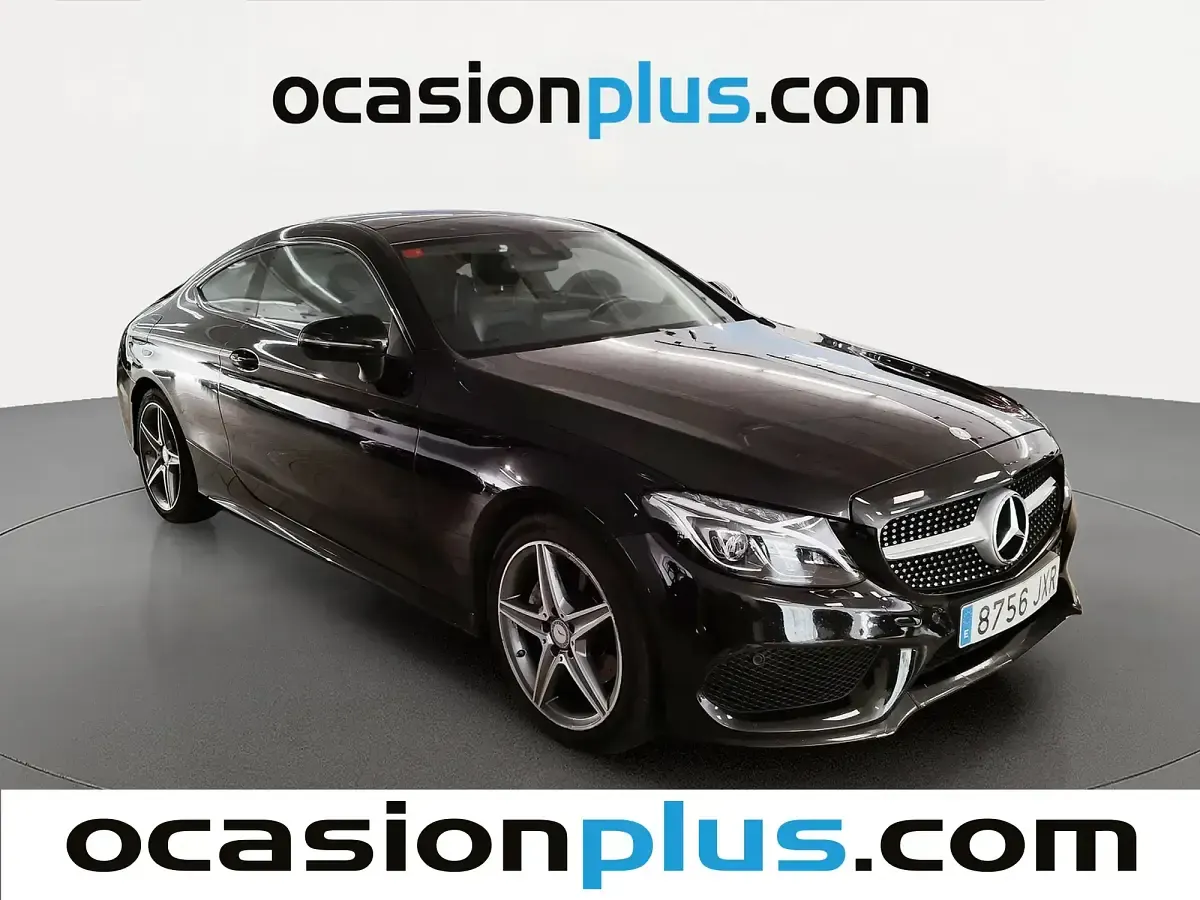 Usado Mercedes C220 170 CV (125 kW) 2017 Negro Coupe