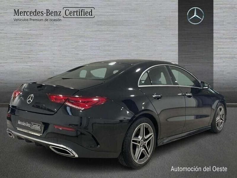 Usado Mercedes CLA200 151 CV (111 kW) 2021 Negro Berlina