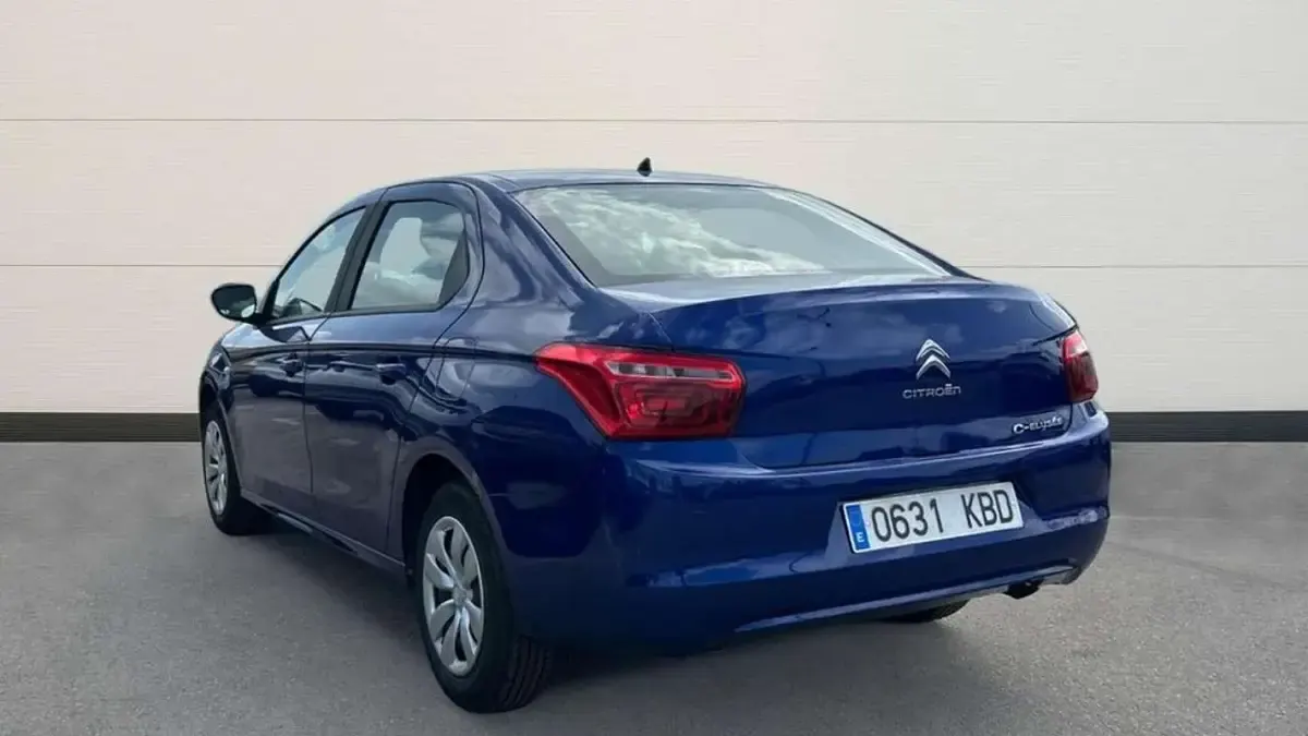 Usado Citroën C-Elysee I Feel 82 HP (60 kW) 2017 Azul Sedan