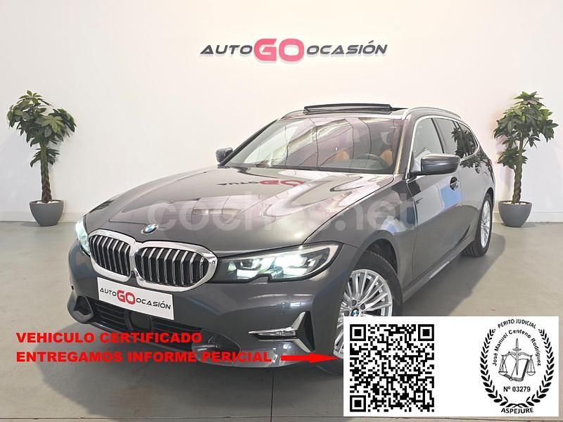 Gris / plata Usado 2020 BMW 320 Familiar | 25.600 € (Un poco caro) - Imagen 1/4