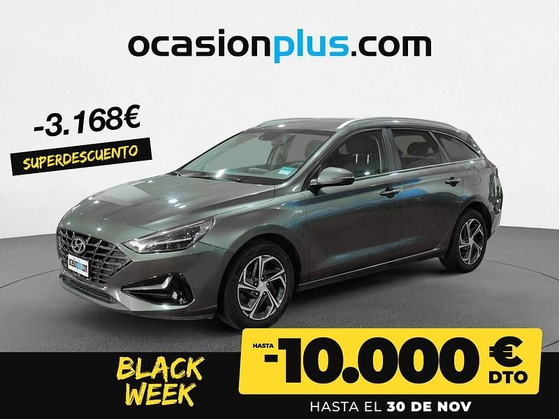 Gris Usado 2022 Hyundai i30 Familiar | 15.490 € (Precio justo) - Imagen 1/4