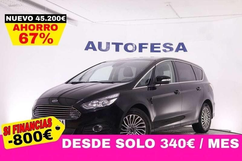 Usado Ford S-MAX Titanium 150 CV (110 kW) 2019 Negro Monovolumen