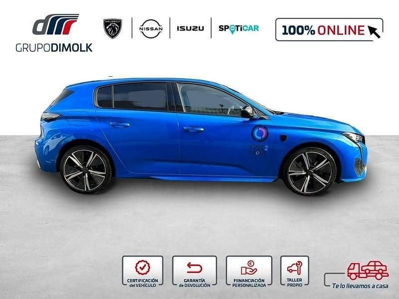 Usado Peugeot 308 GT 130 CV (95 kW) 2021 Azul Utilitario